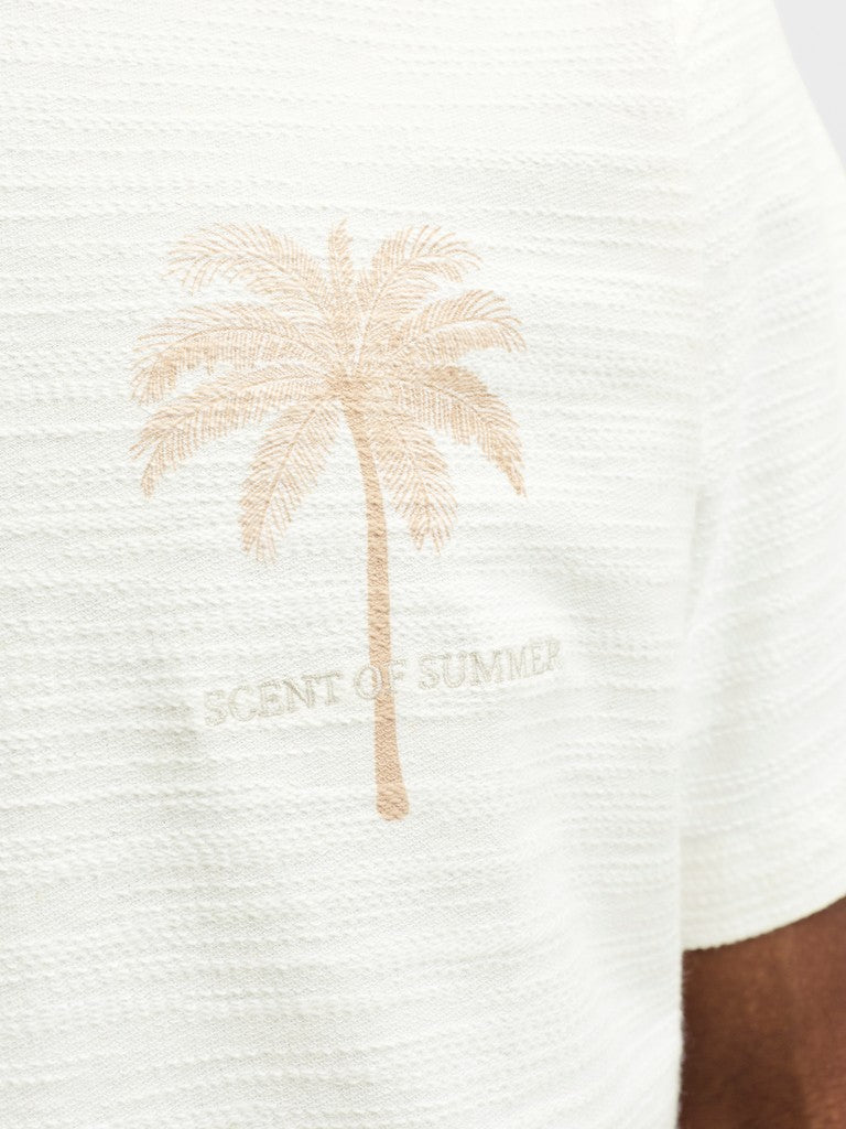 Jprblaemmett Ss Tee - Off-white