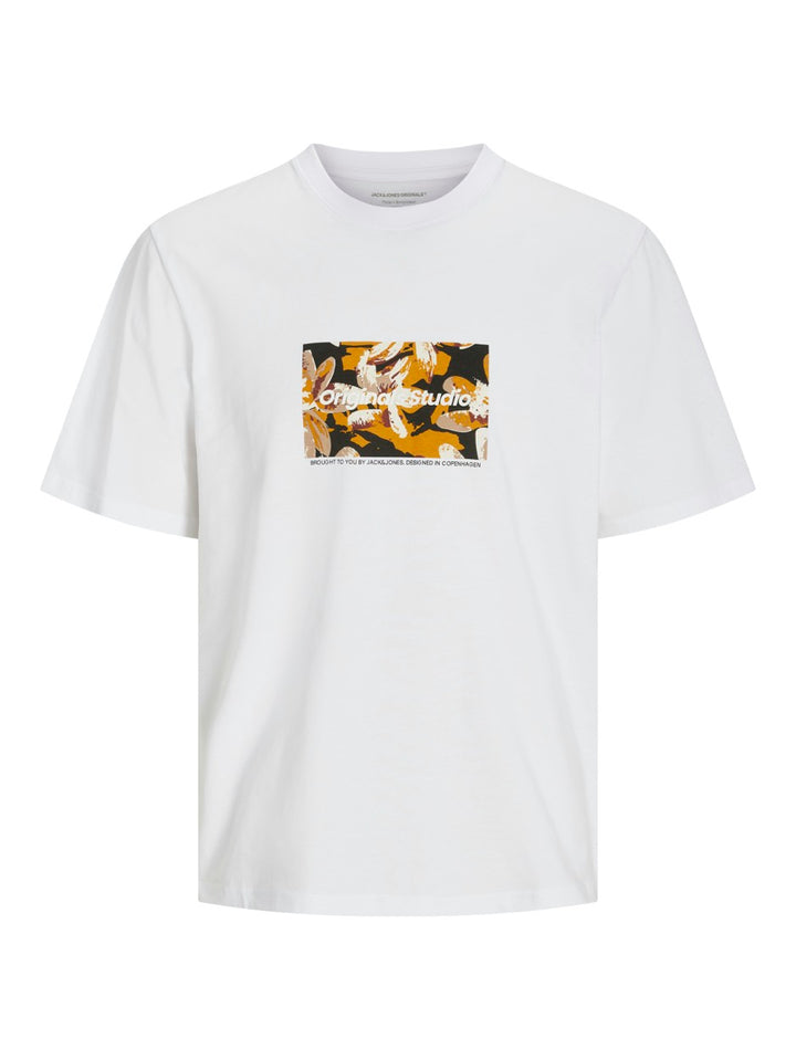 Jorvesterbro Newton Boxfront Tee Ss - Off-white