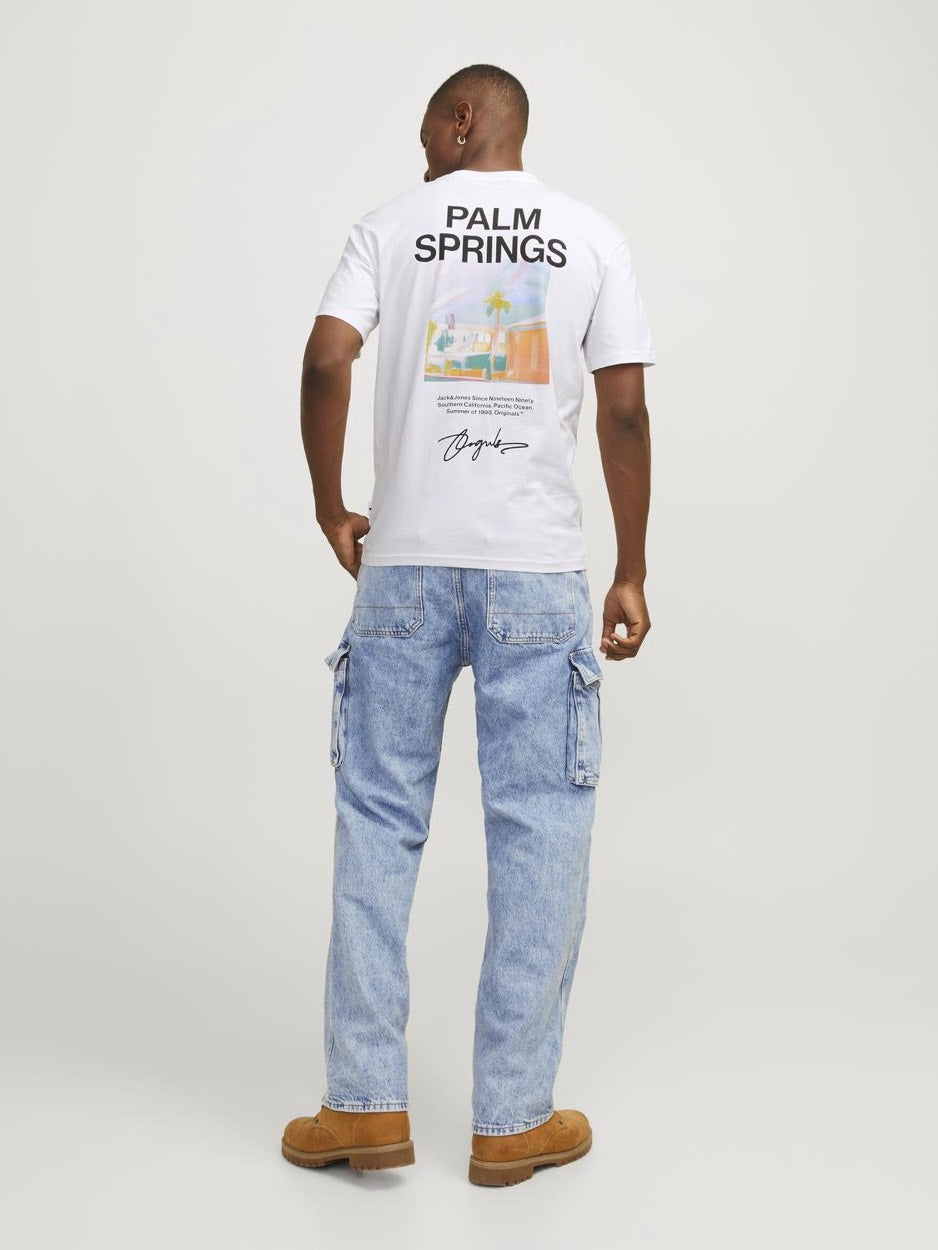 Joraruba Landscape Tee Ss Crew Neck - Off-white