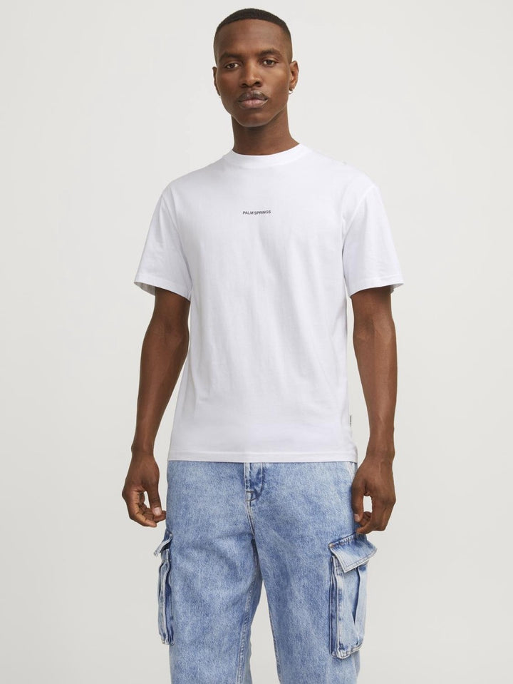 Joraruba Landscape Tee Ss Crew Neck - Off-white