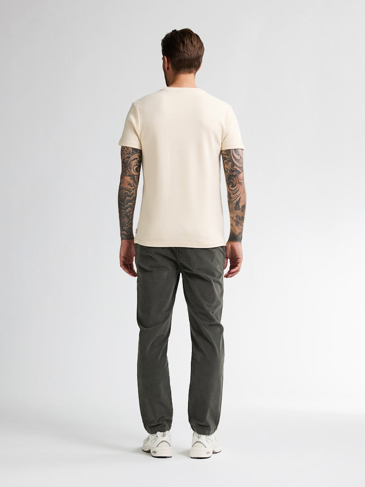 Men T-shirt Ss - Ecru