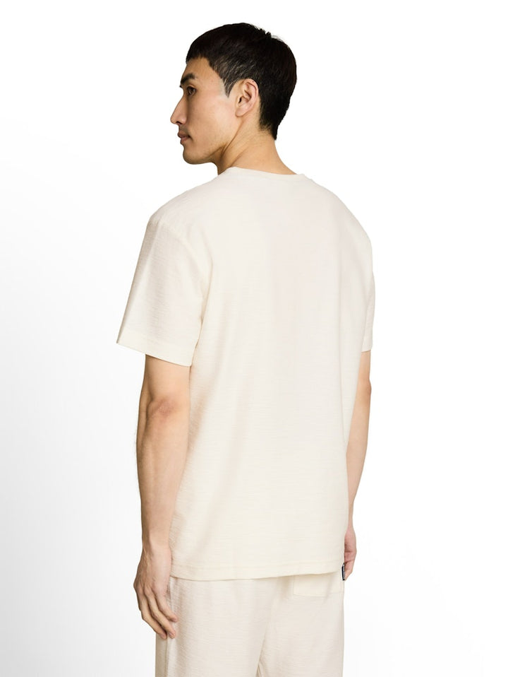 Tom Tailor - Korte mouw T-shirts - 5339.03.0032 - Ecru