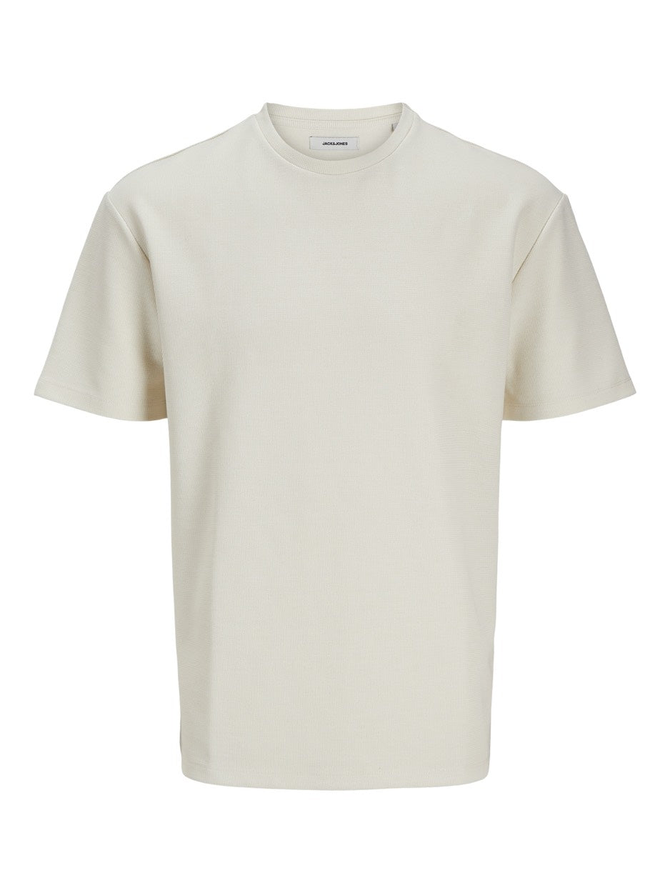 Jorbasic Crew Neck Tee Ss Styd - Ecru