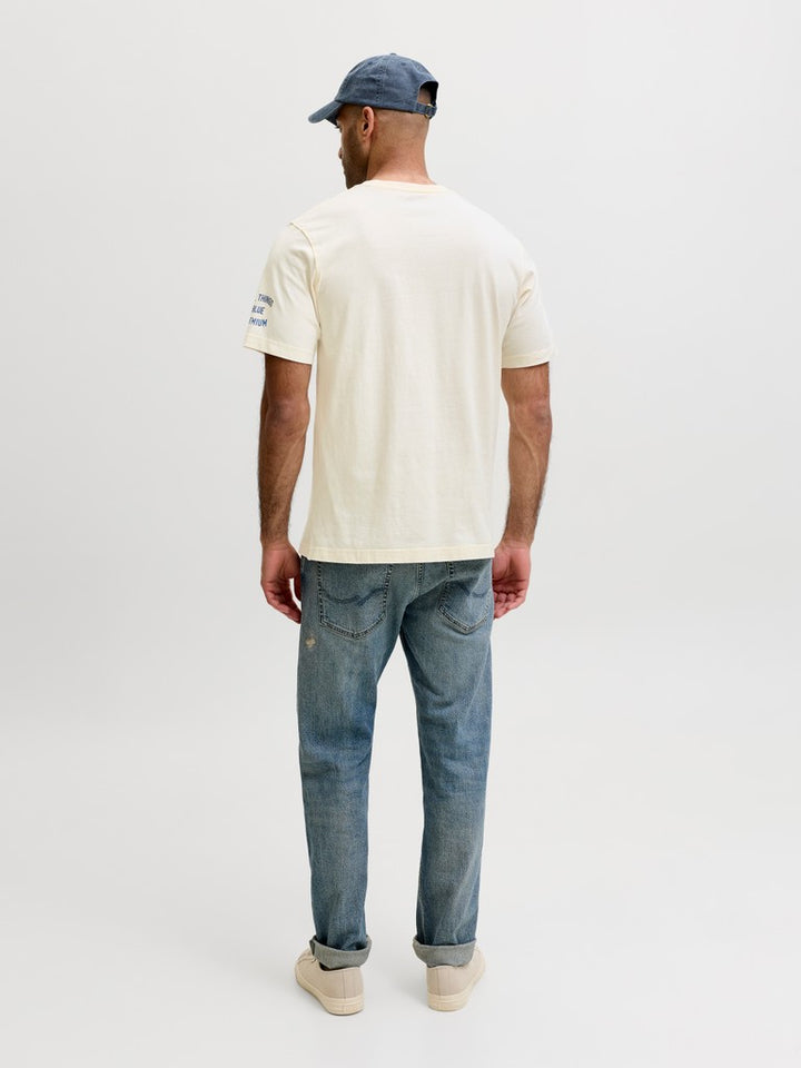 Jprblujackson Ss Tee - Ecru
