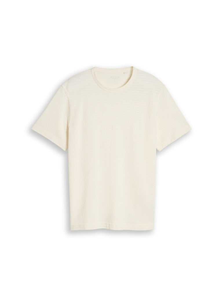 Structure T-shirt - Ecru