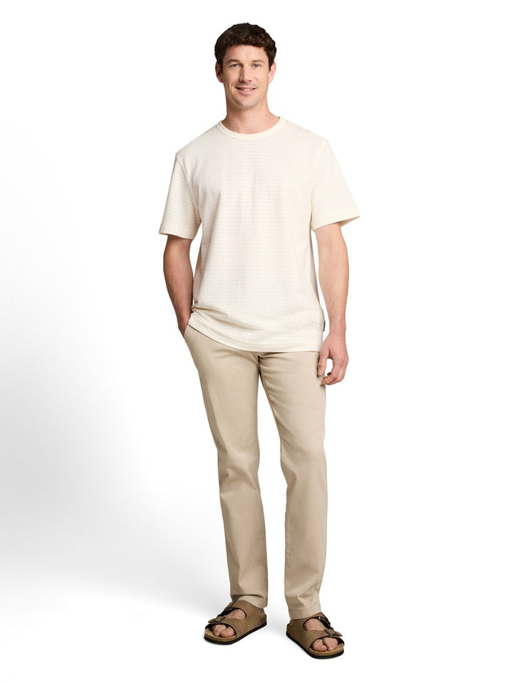 Structure T-shirt - Ecru