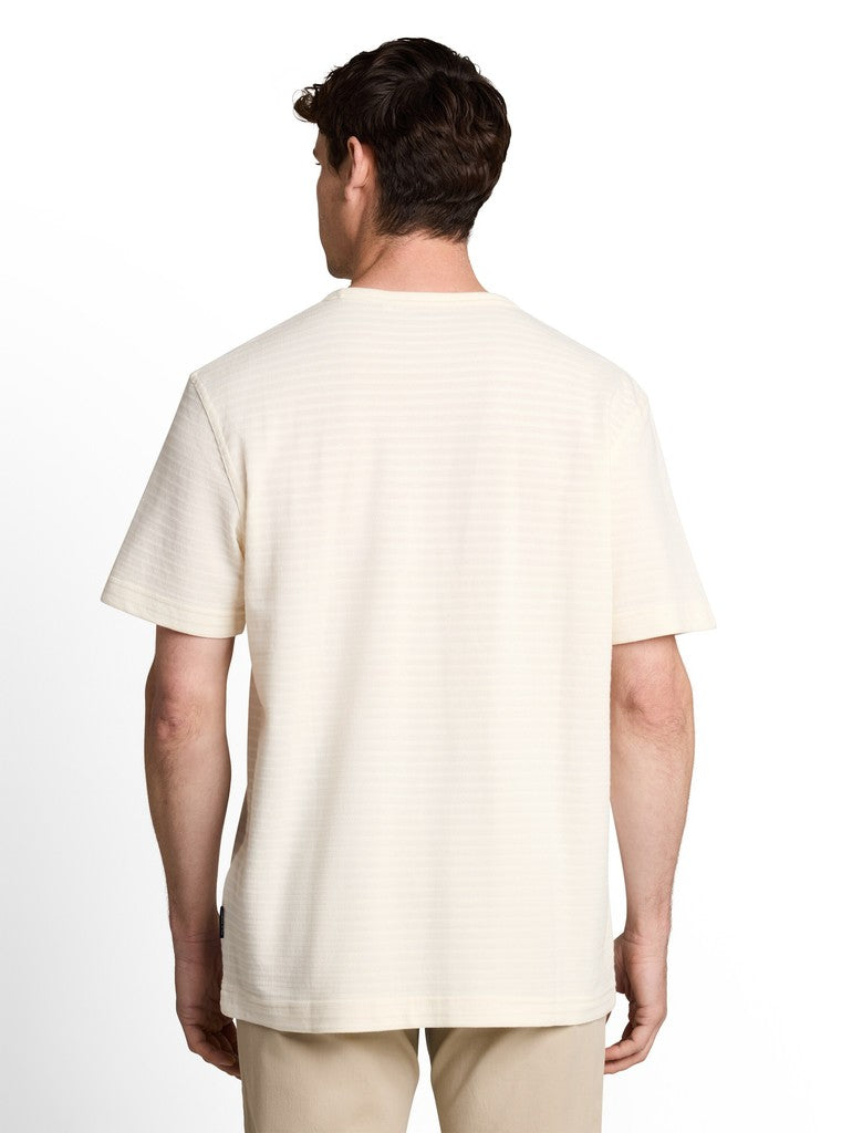 Structure T-shirt - Ecru