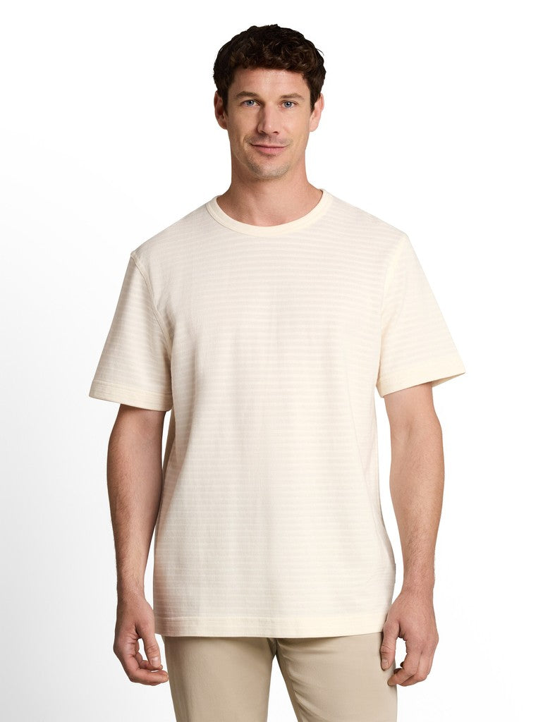 Structure T-shirt - Ecru