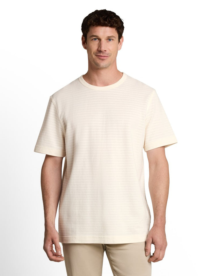 Structure T-shirt - Ecru