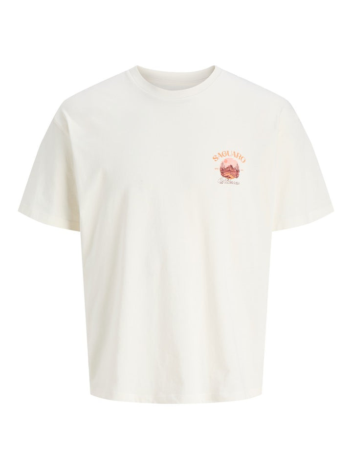 Jorsag Tee Ss Crew Neck Styd Ss26 - Ecru