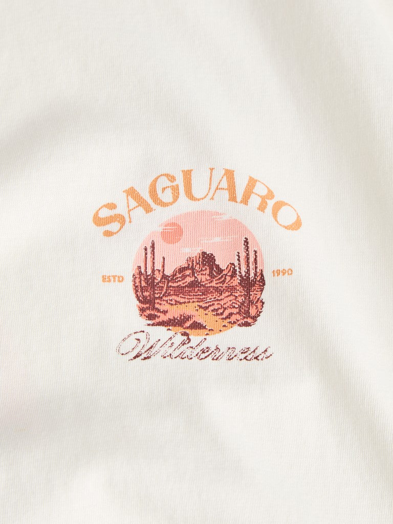Jorsag Tee Ss Crew Neck Styd Ss26 - Ecru
