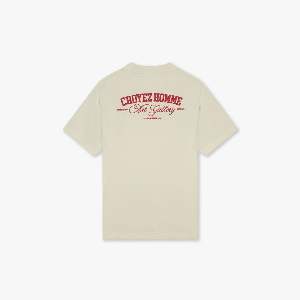 Art Gallery T-shirt - Ecru