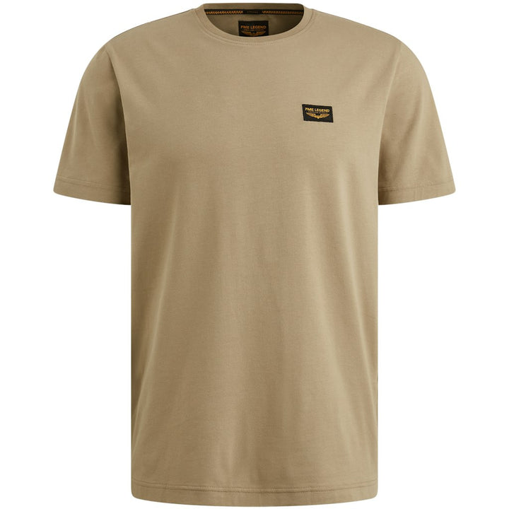 Short Sleeve R-neck American Class - Zand