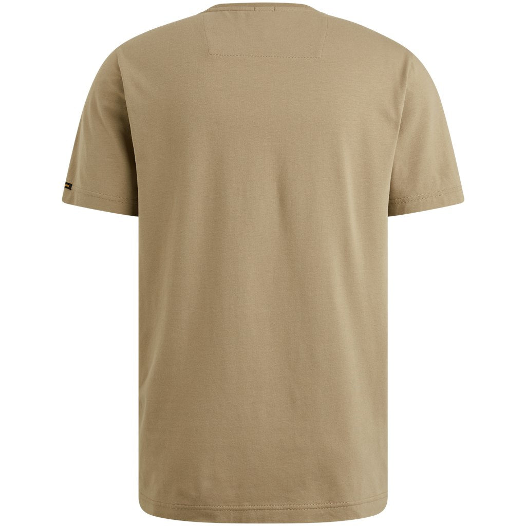 Short Sleeve R-neck American Class - Zand