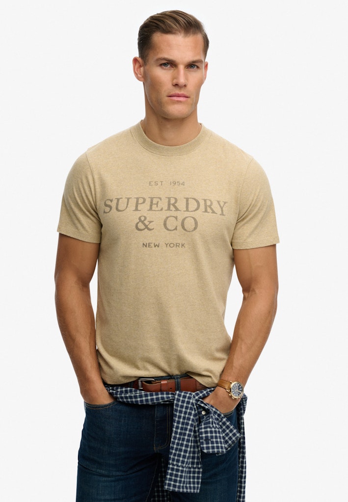 1954 Company Relaxed Tee - Zand
