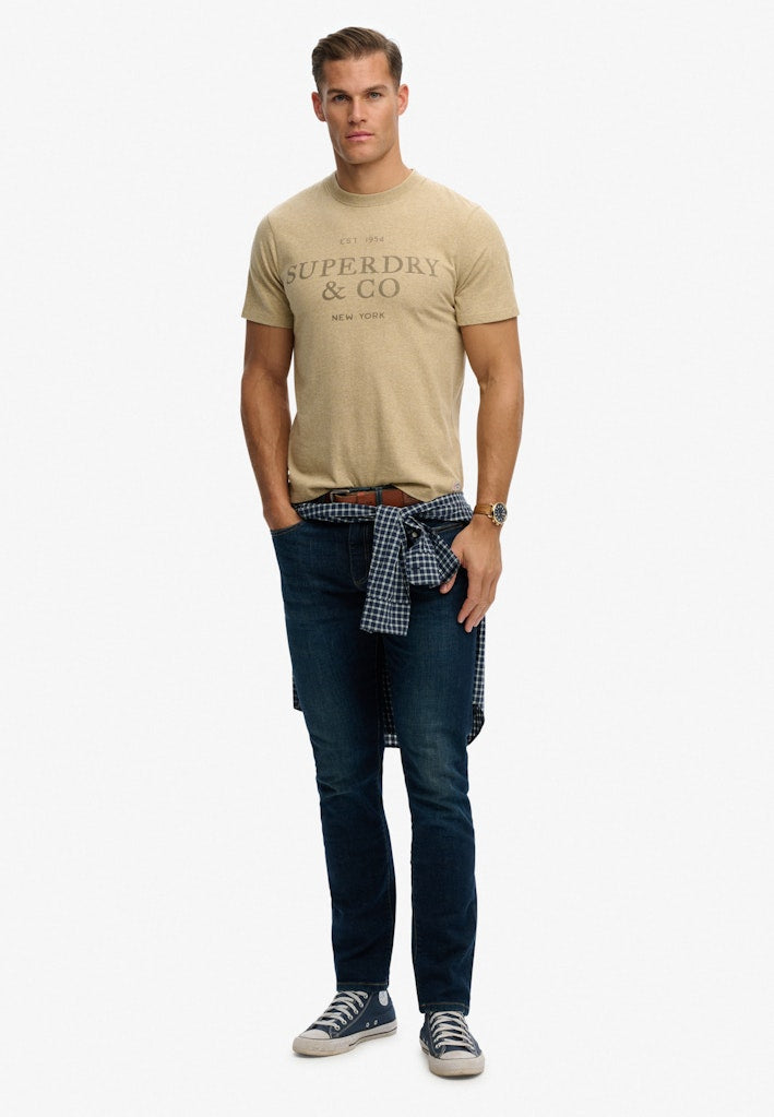 1954 Company Relaxed Tee - Zand