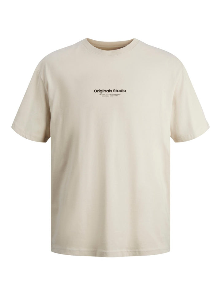 Jorvesterbro Tee Ss Crew Neck Noos - Beige