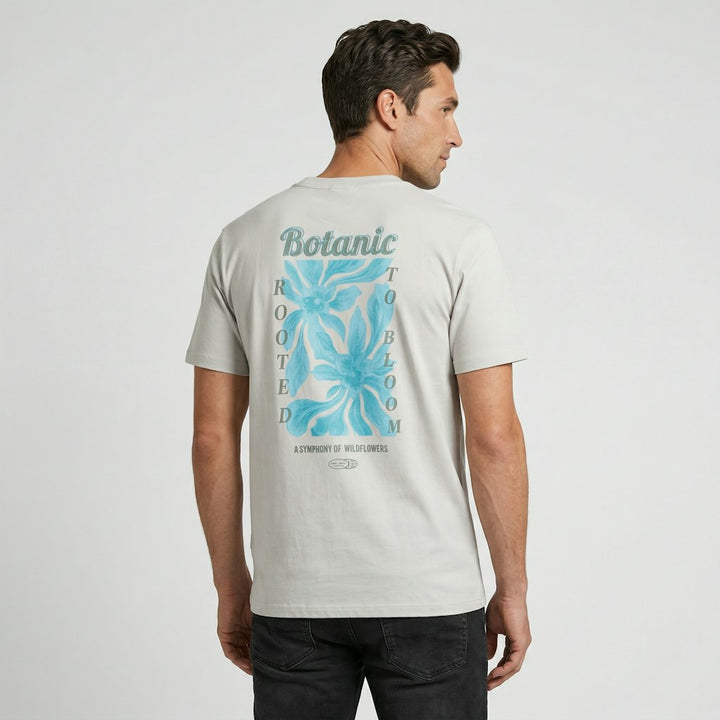 Pluyo Ts Backprint Stone Grey - Kit