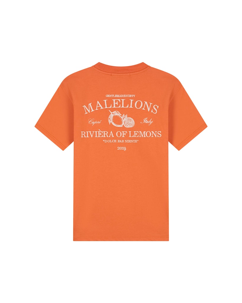 Riviera T-shirt - Oranje