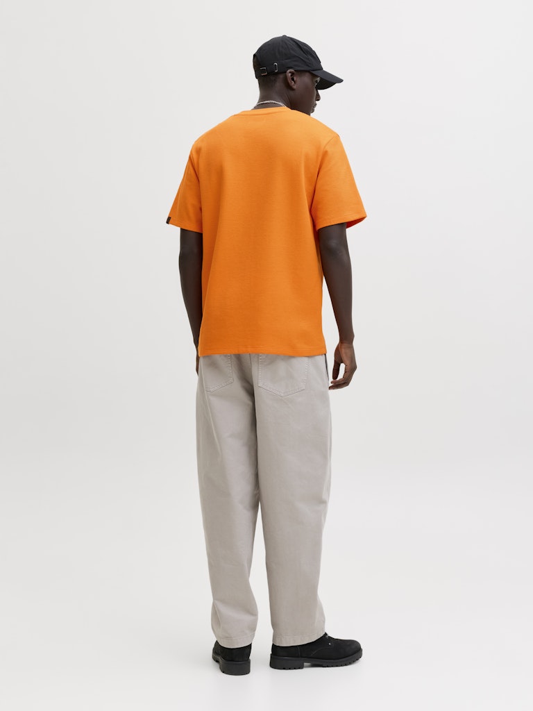 Jjdaytona Tee Ss Crew Neck Sn - Oranje