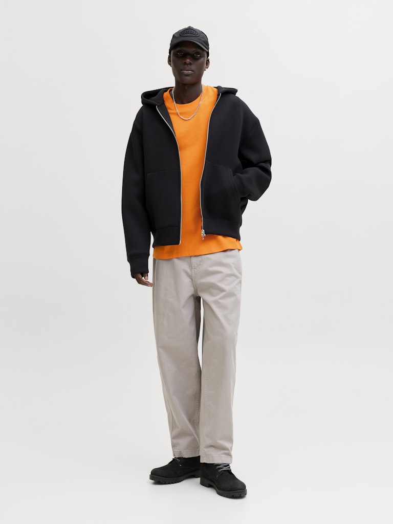 Jjdaytona Tee Ss Crew Neck Sn - Oranje