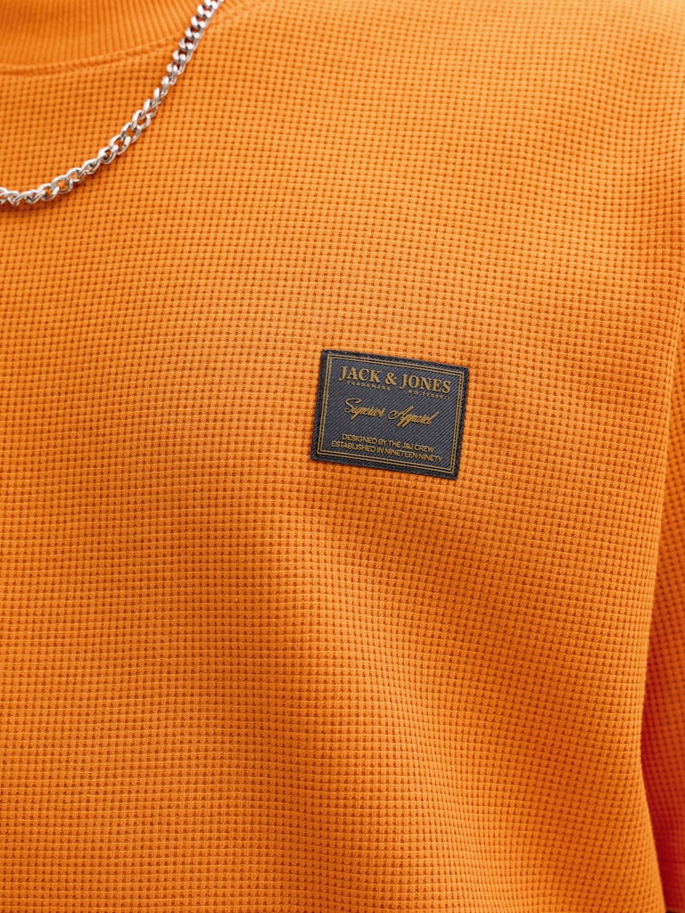 Jjdaytona Tee Ss Crew Neck Sn - Oranje