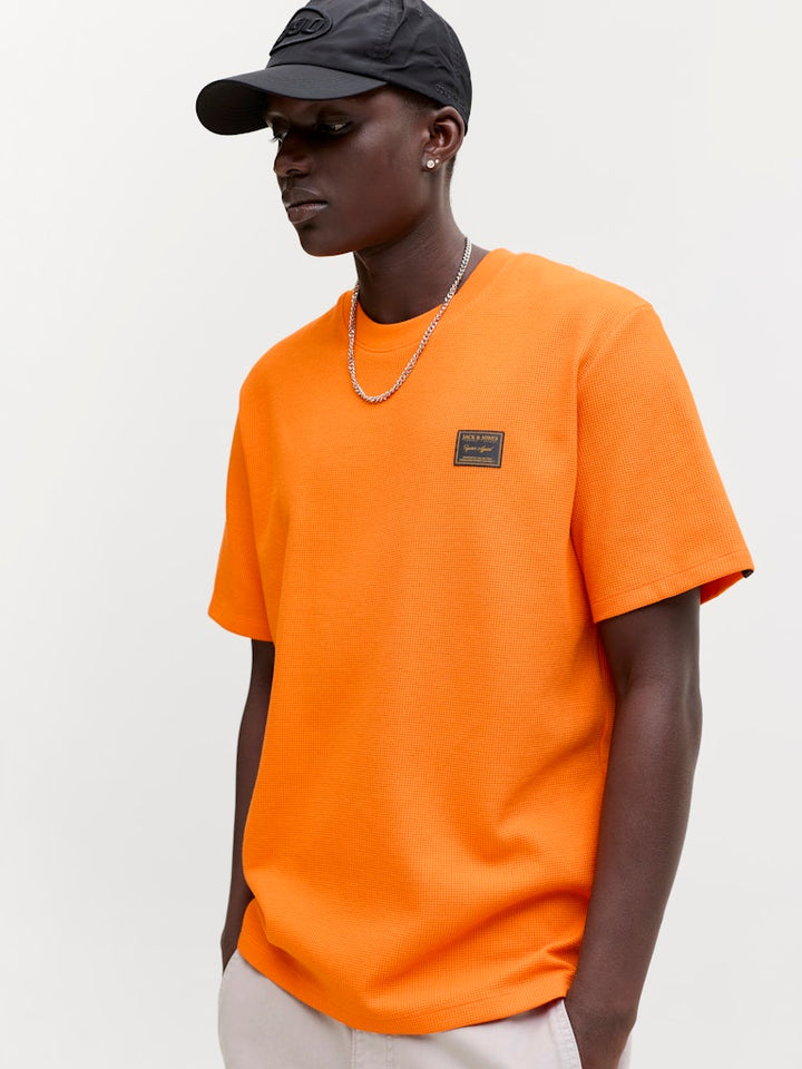 Jjdaytona Tee Ss Crew Neck Sn - Oranje