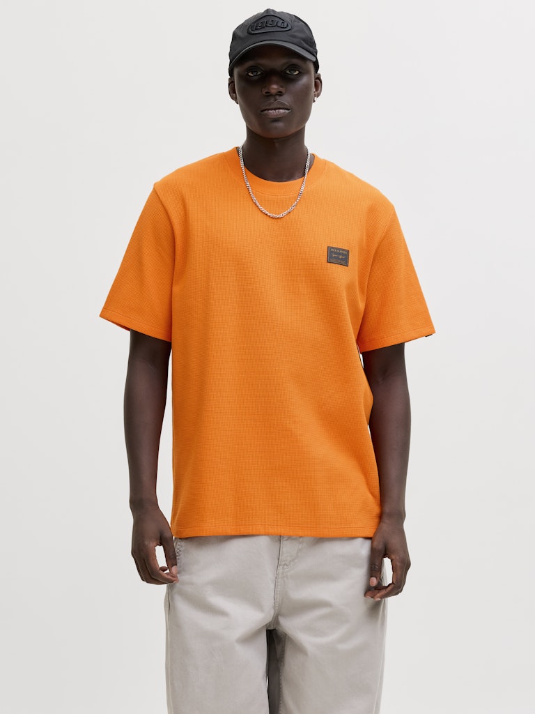 Jjdaytona Tee Ss Crew Neck Sn - Oranje