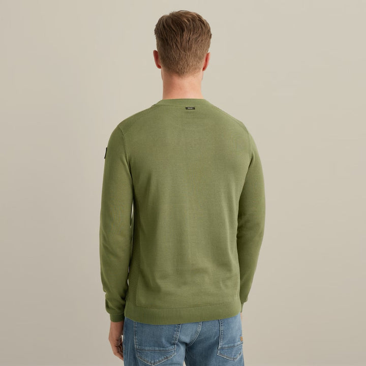 Crewneck Cotton Modal Versatile - Groen