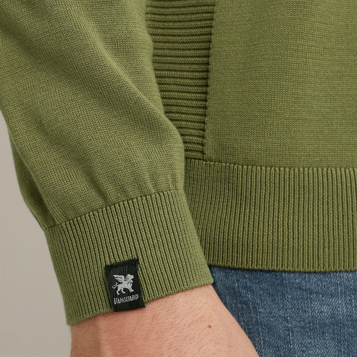 Crewneck Cotton Modal Versatile - Groen