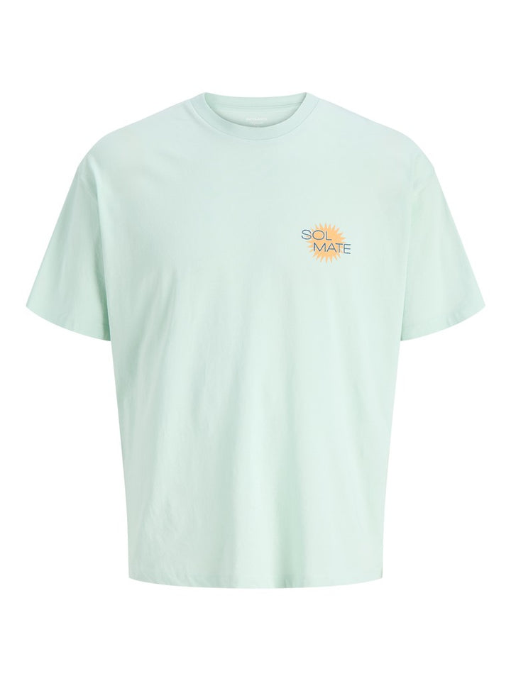 Jorsun Mate Tee Ss Crew Neck Styd Ss26 - Mint