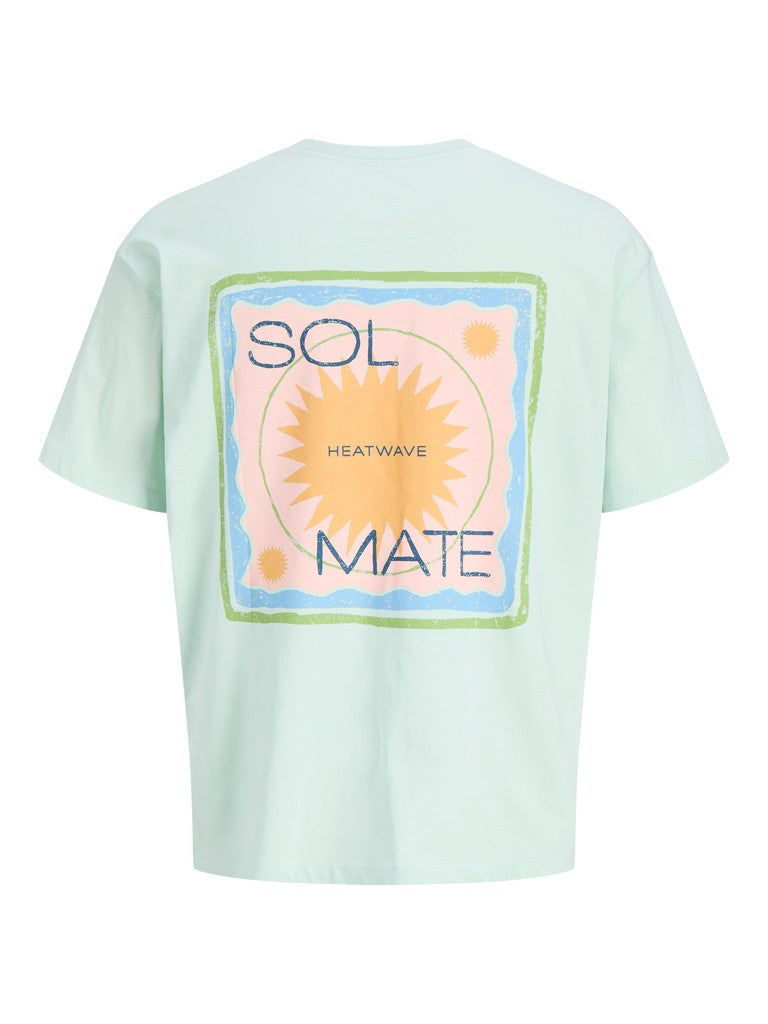 Jorsun Mate Tee Ss Crew Neck Styd Ss26 - Mint