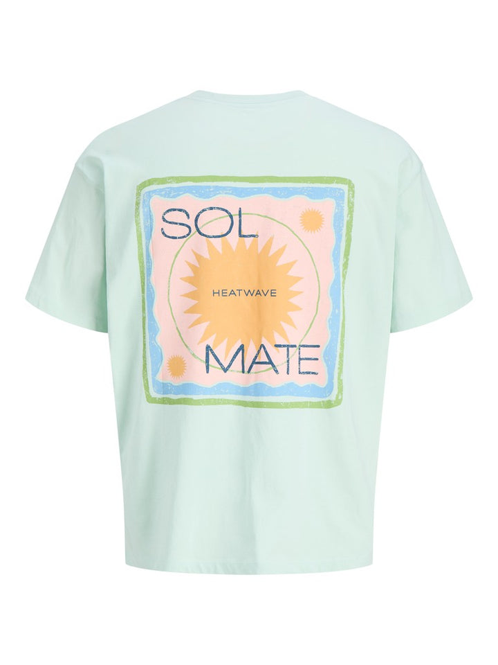 Jorsun Mate Tee Ss Crew Neck Styd Ss26 - Mint