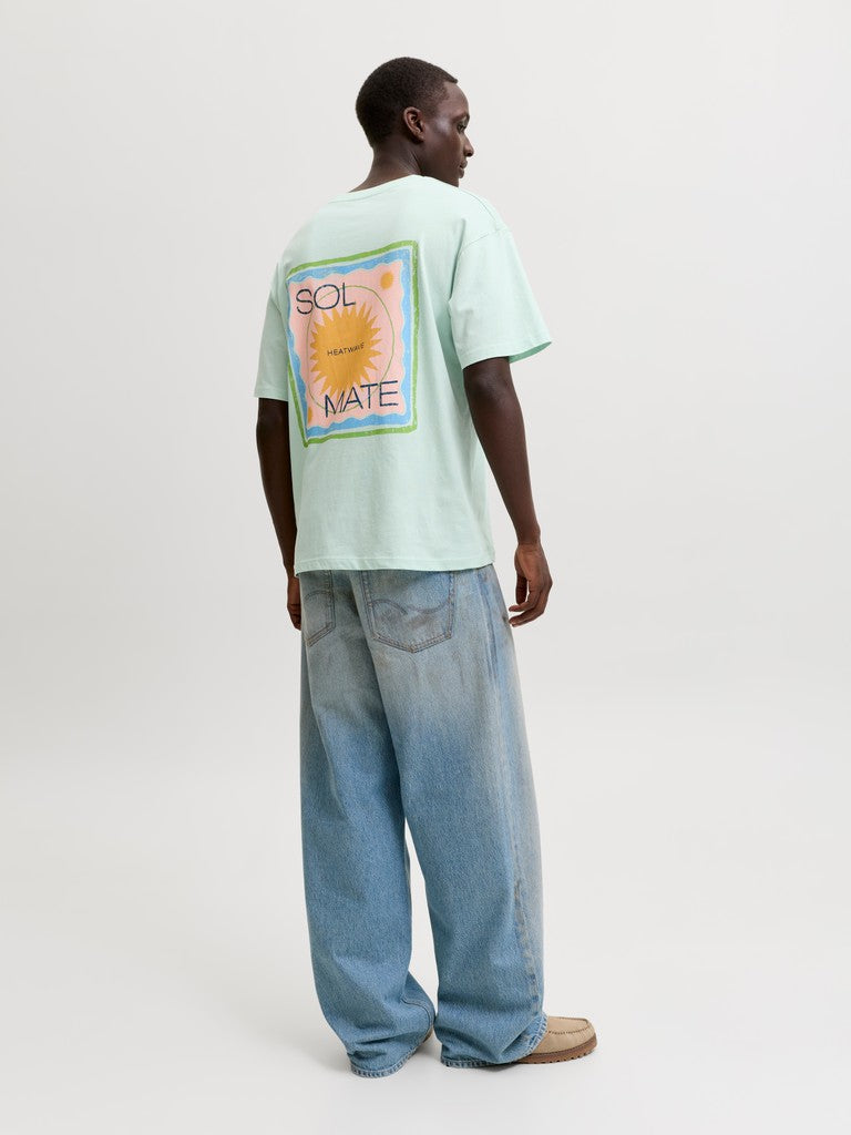 Jorsun Mate Tee Ss Crew Neck Styd Ss26 - Mint