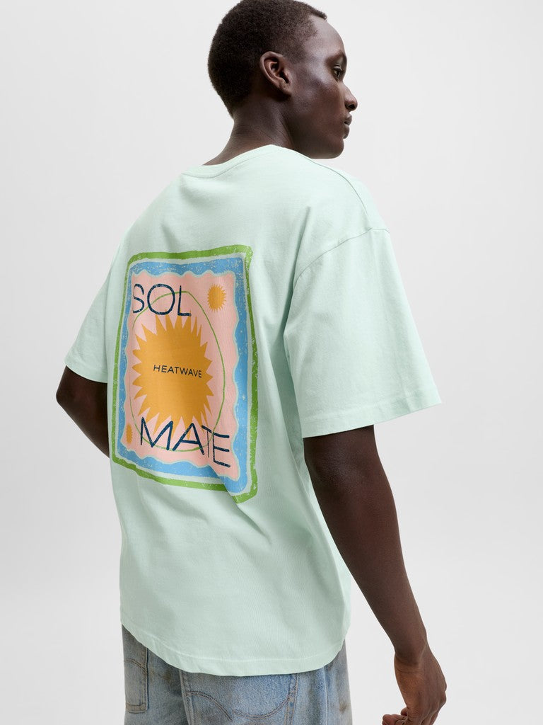 Jorsun Mate Tee Ss Crew Neck Styd Ss26 - Mint