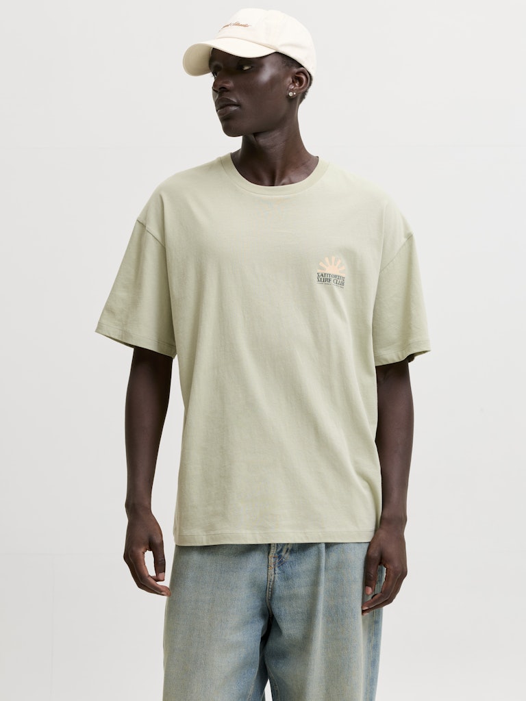 Jorsurf Tee Ss Crew Neck Styd Ss26 - Mint