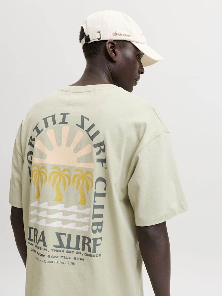 Jorsurf Tee Ss Crew Neck Styd Ss26 - Mint