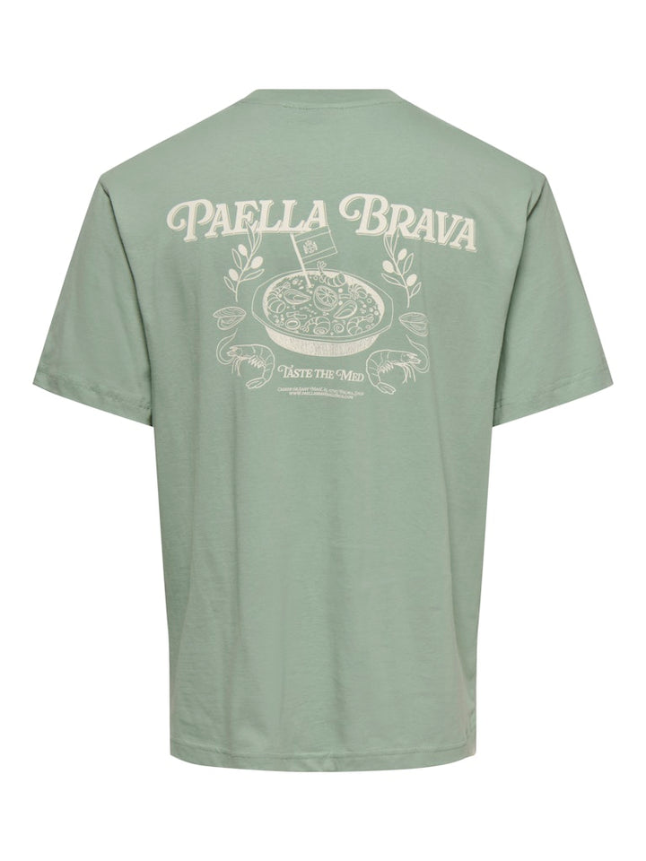 Onschef Life Rlx Ss Tee - Mint