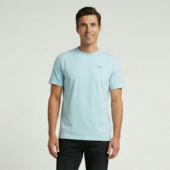 Pluyo Ts Backprint Navy - Mint
