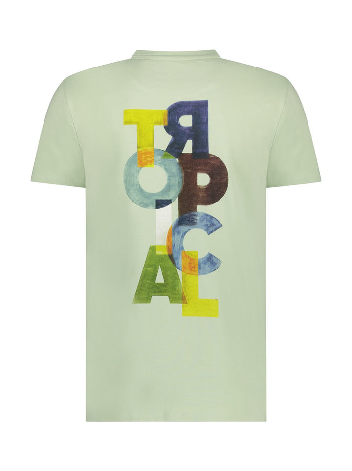 28.405  T-shirt Tropical - Mint