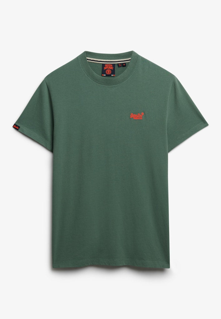 Essential T-shirt Ss - Olijf