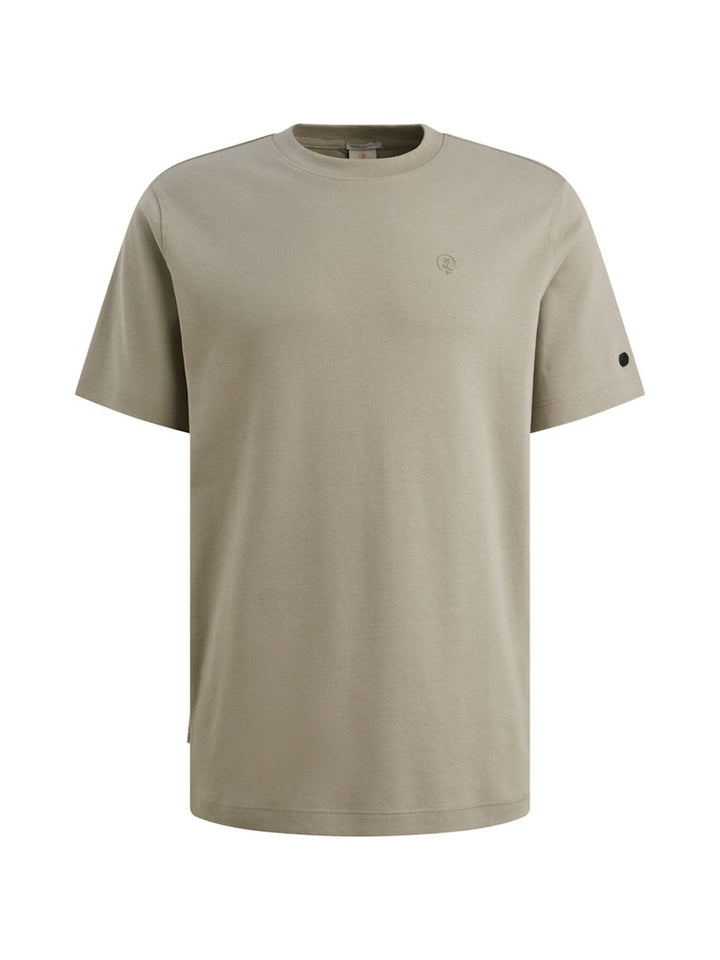 Short Sleeve R-neck Regular Fit In - Olijf