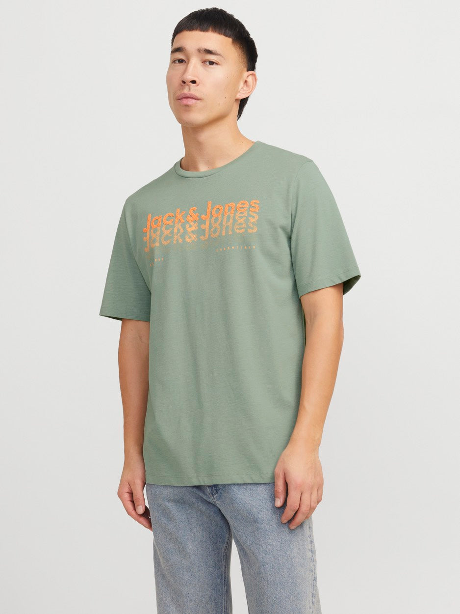 Jjtex Tee Ss Crew Neck - Olijf