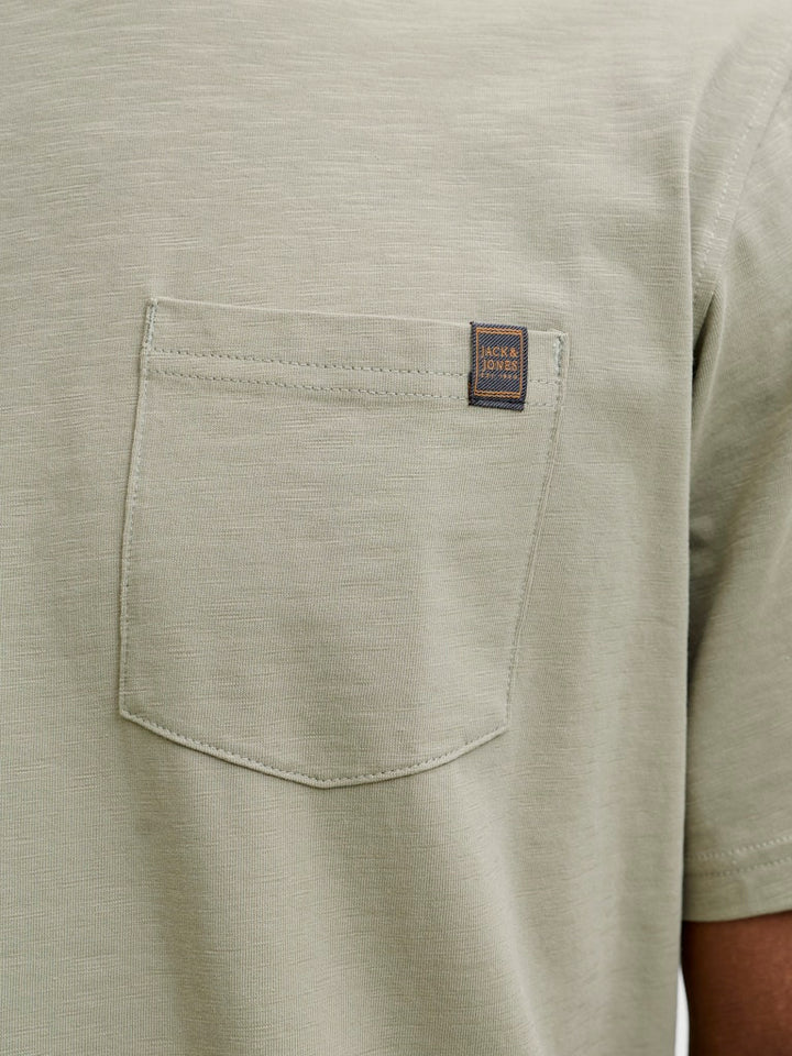 Jjedover Slub Tee Ss Noos - Olijf