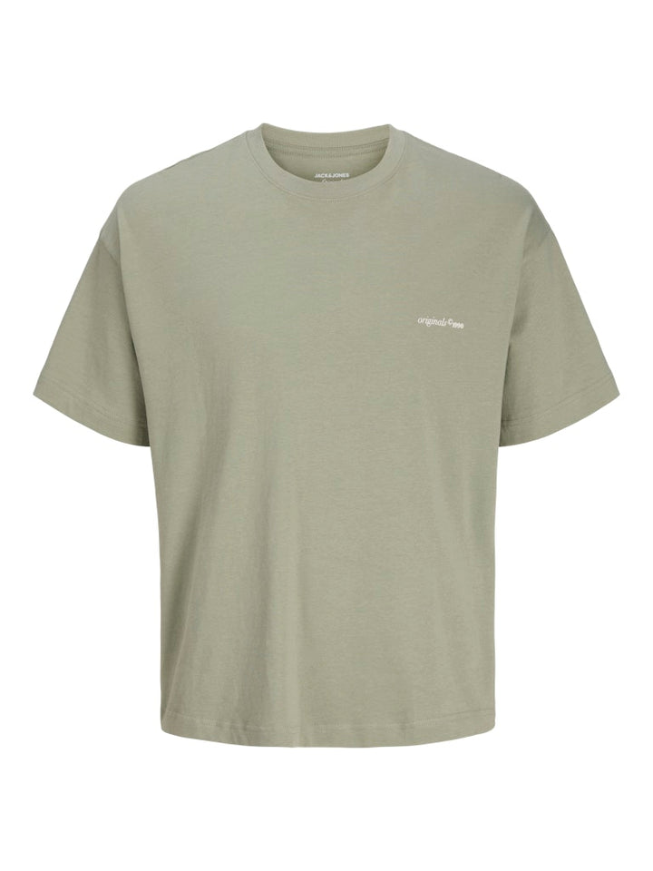 Jormontauk Back Graphic Tee Sscn Ea26 Sn - Olijf