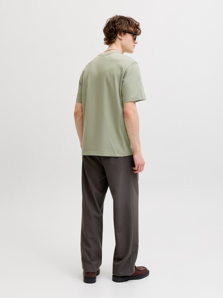 Jorfrederiksberg Monogram Tee Ss Cn Sn - Olijf