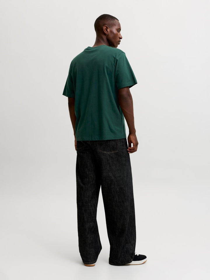 Jorfrederiksberg Monogram Tee Ss Cn Sn - Olijf