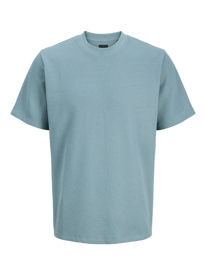 Jprblaleo Ss Structure Tee - Oud Groen