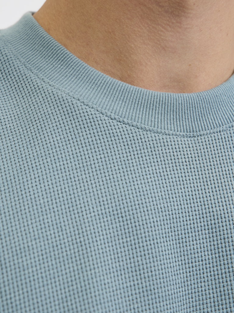 Jprblaleo Ss Structure Tee - Oud Groen
