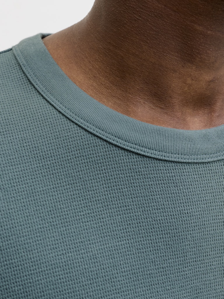 Jcoclub Structure Tee Ss Crew Neck - Oud Groen